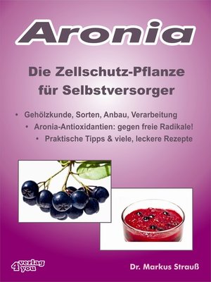cover image of Aronia. Die Zellschutz-Pflanze für Selbstversorger.
